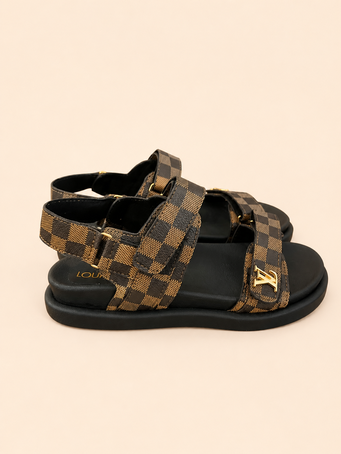 CHANCLAS LV CAFÉS