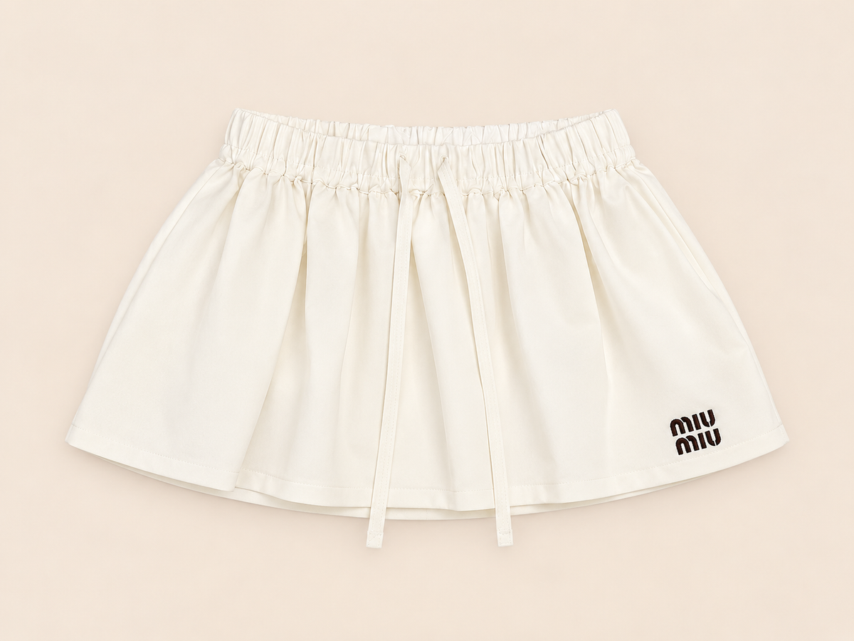 FALDA MIU MIU BLANCA