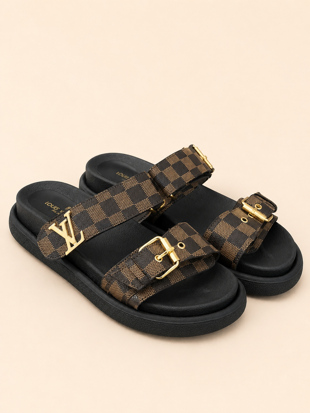 CHANCLAS LV CAFÉS T