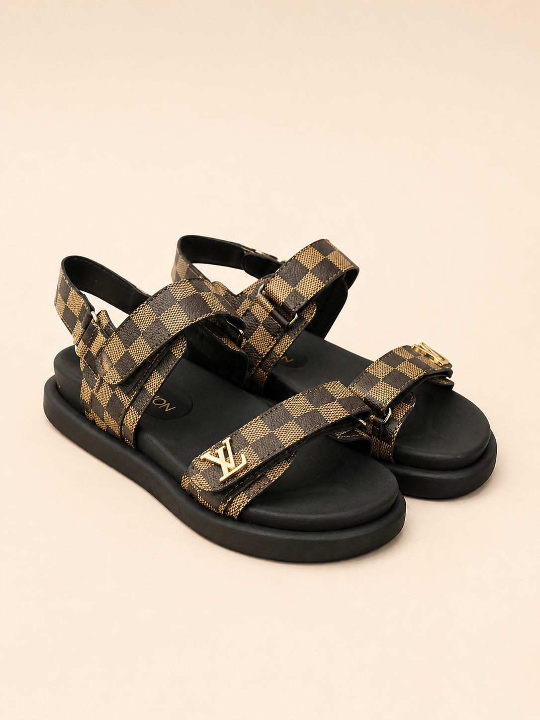 CHANCLAS LV CAFÉS