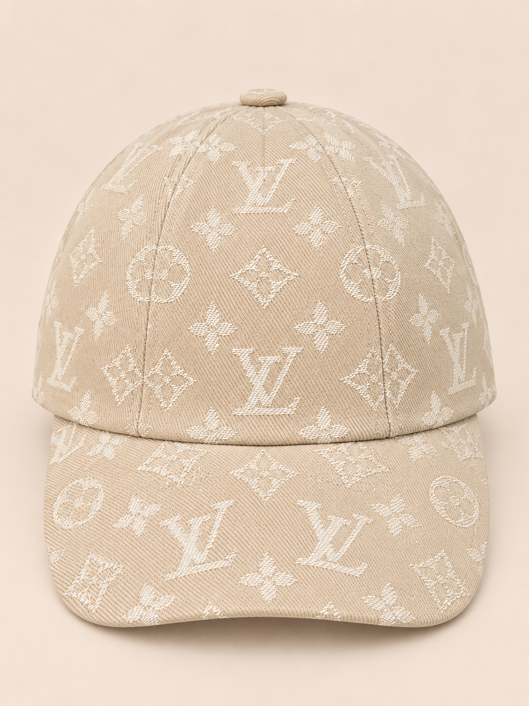 GORRA LV BEIGE