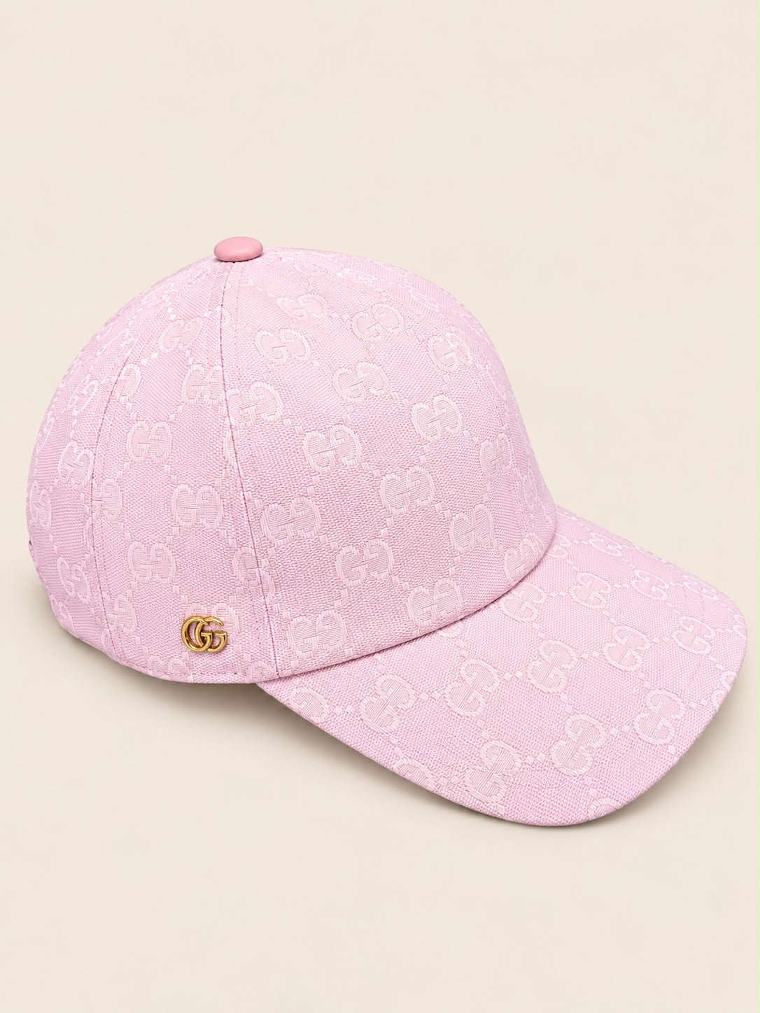 GORRA GUCCI ROSADA COMPLETA