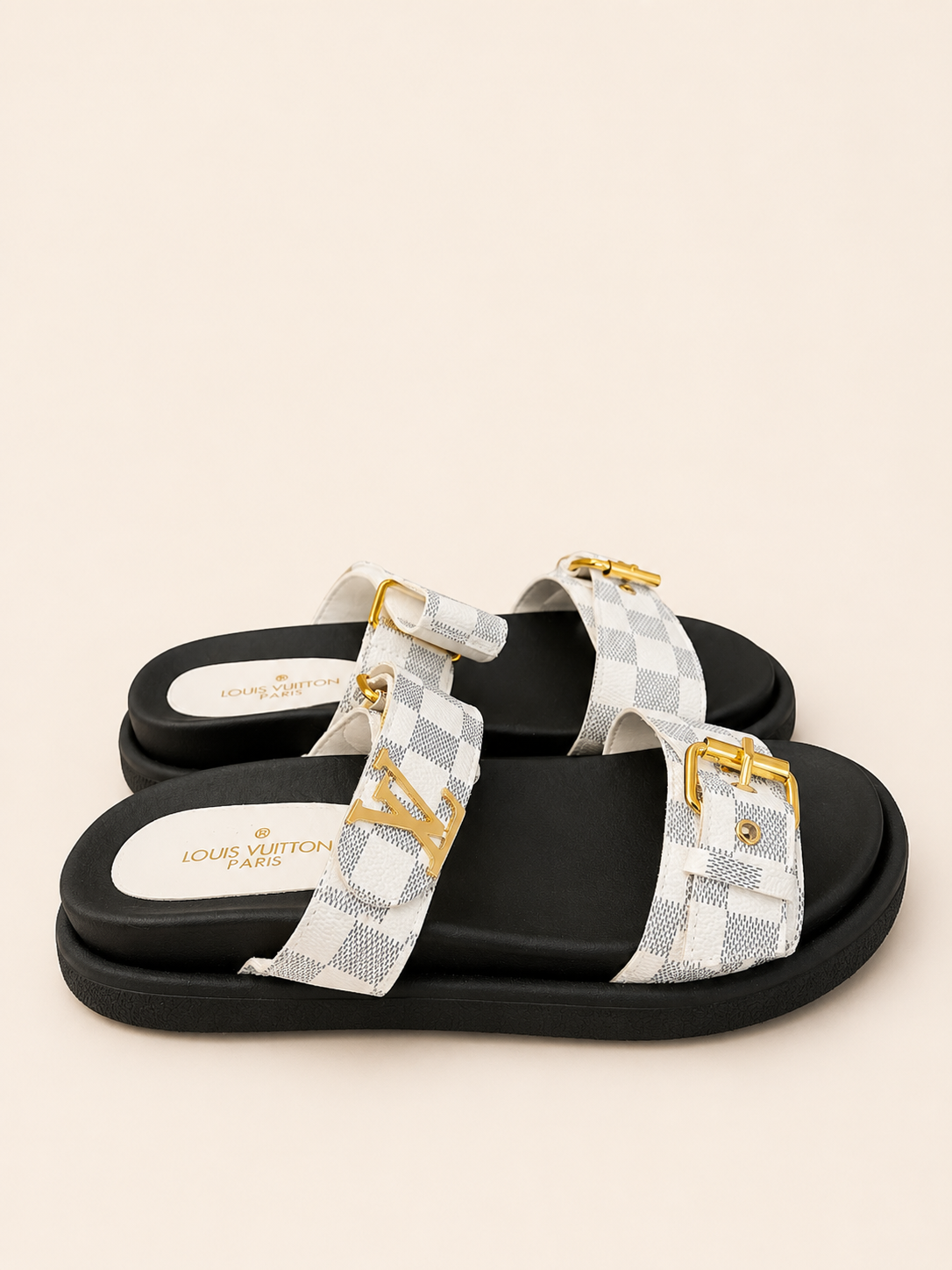 CHANCLAS LV BLANCAS T