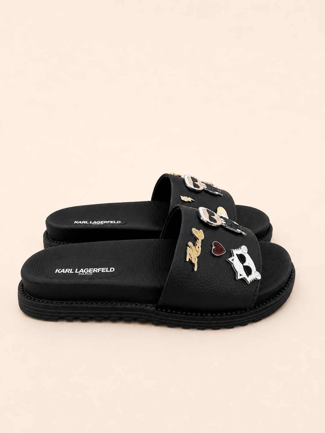 CHANCLAS KARL NEGRAS PINES