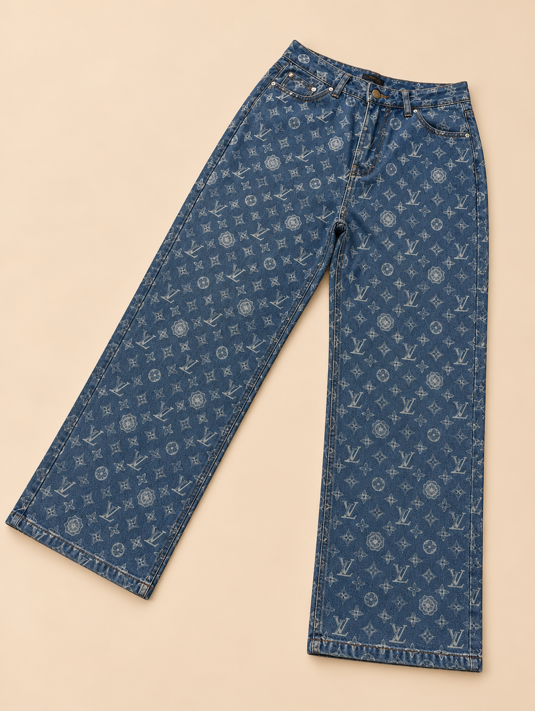 PANTALÓN LV OSCURO FLOR