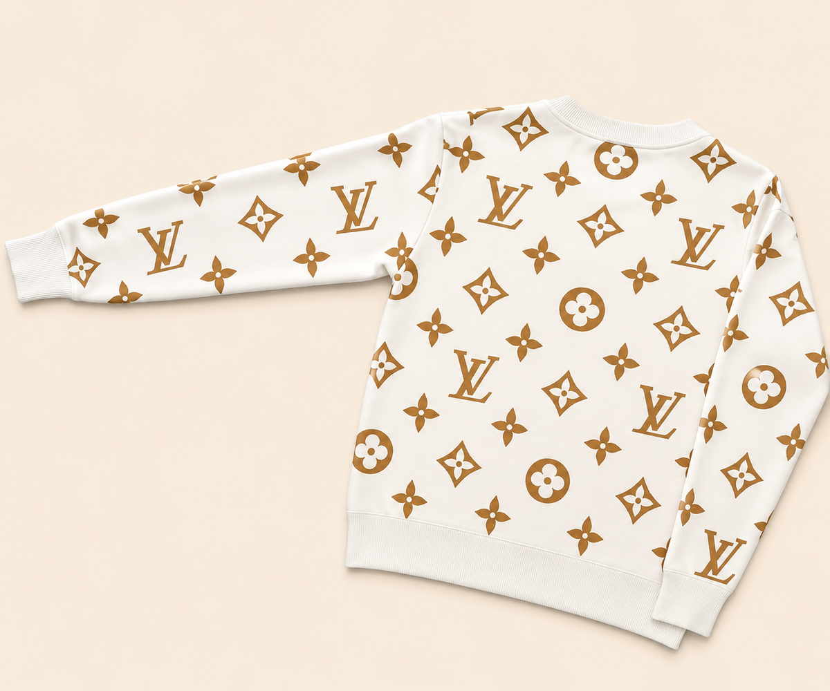 BUZO LV BLANCO LETRAS