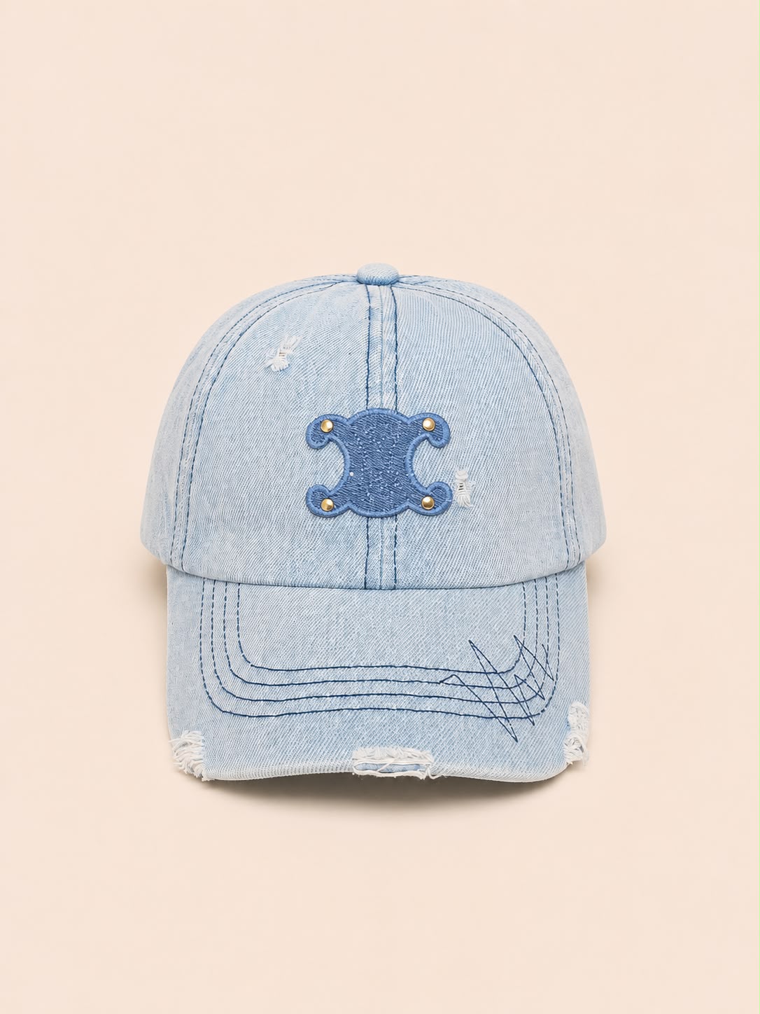 GORRA CHANEL AZUL CLARO