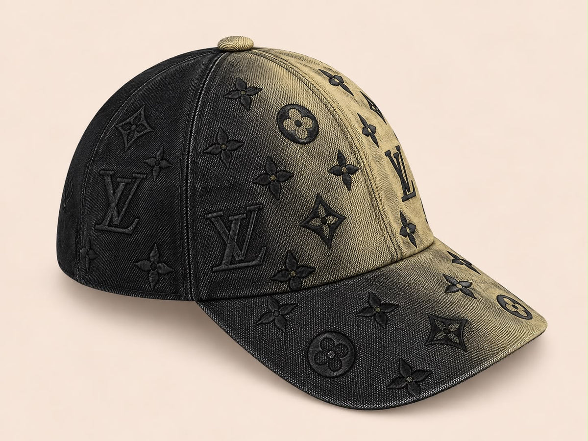 GORRA LV NEGRA CAFÉ