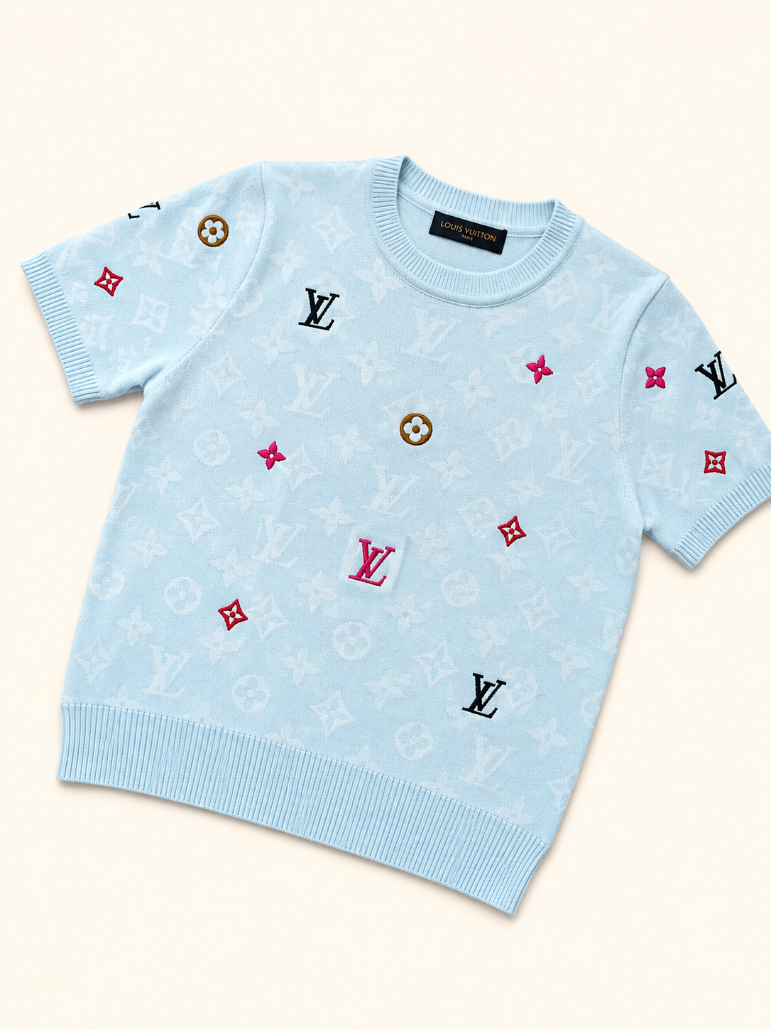 CAMISA LV AZUL COLORES