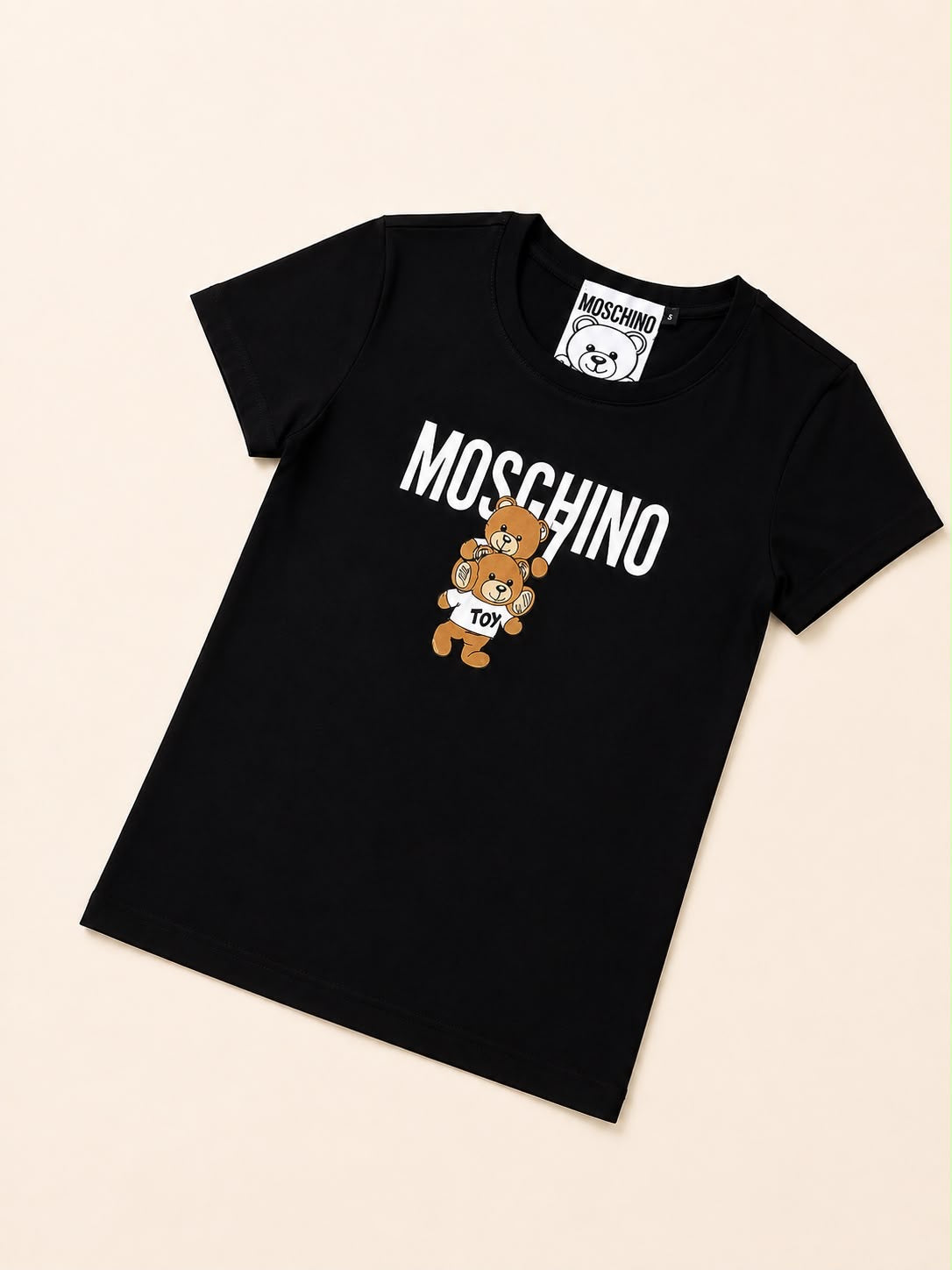 CAMISA MOSCHINO NEGRA OSOS