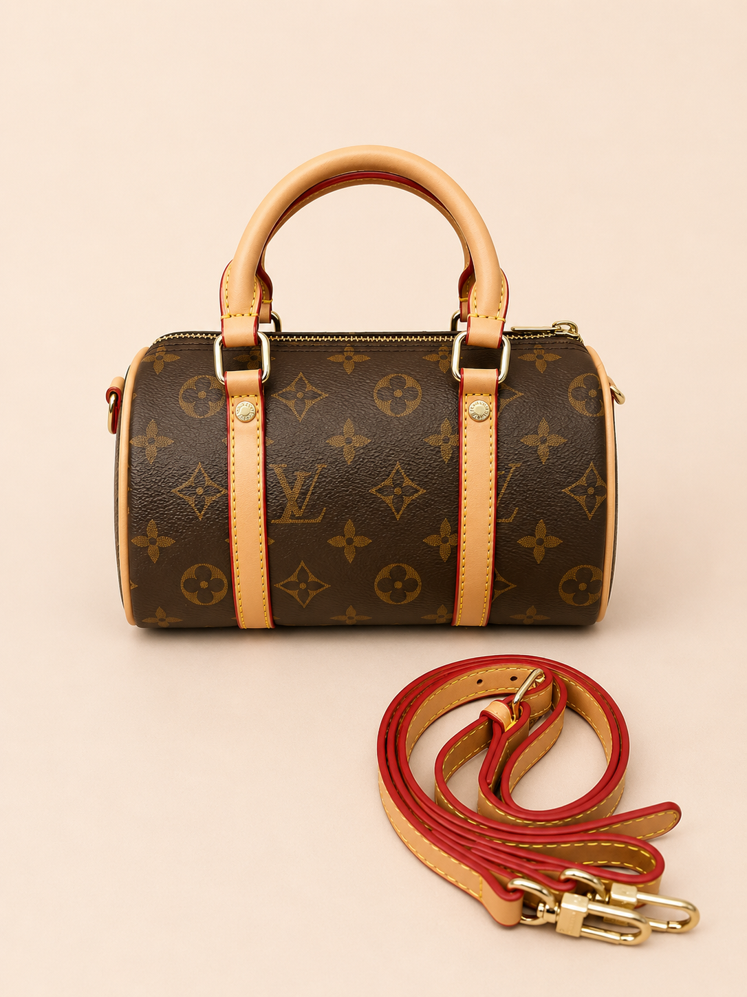 BOLSO DE MANO LV CAFÉ