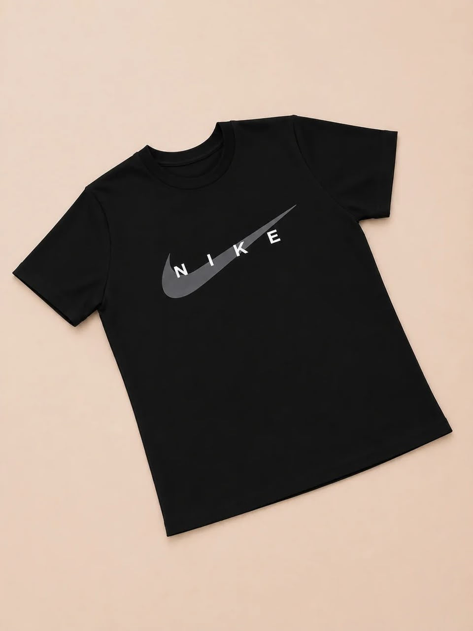 CAMISA NIKE LARGA NEGRA