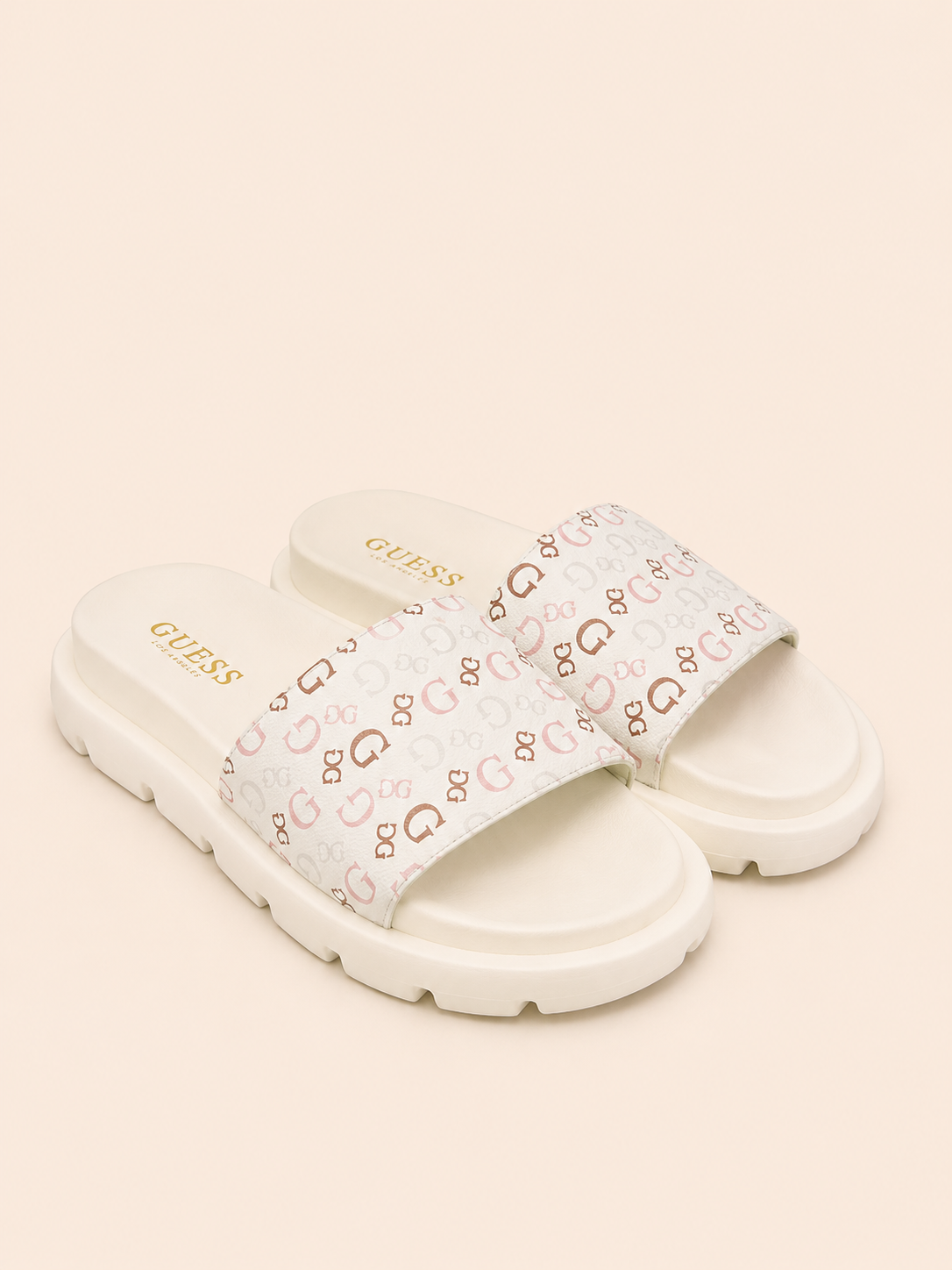CHANCLAS GUESS BLANCAS