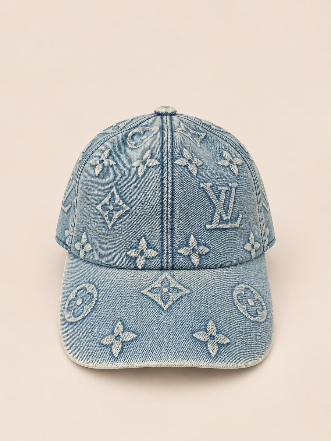 GORRA LV AZUL CLARO