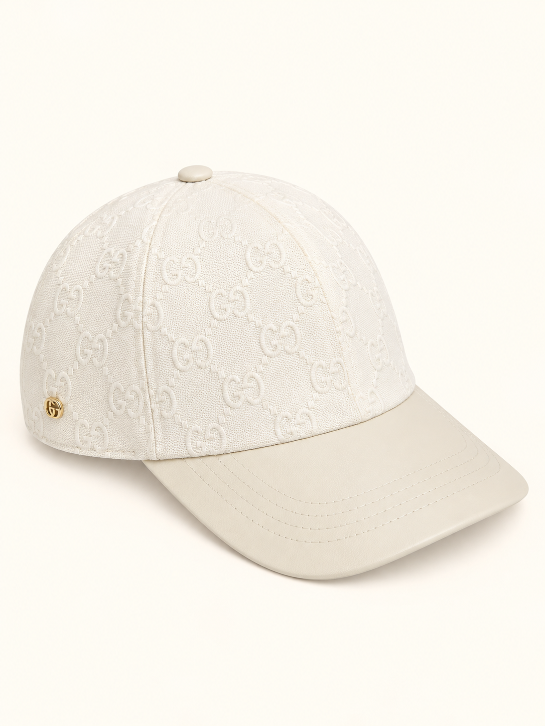 GORRA GUCCI BLANCA