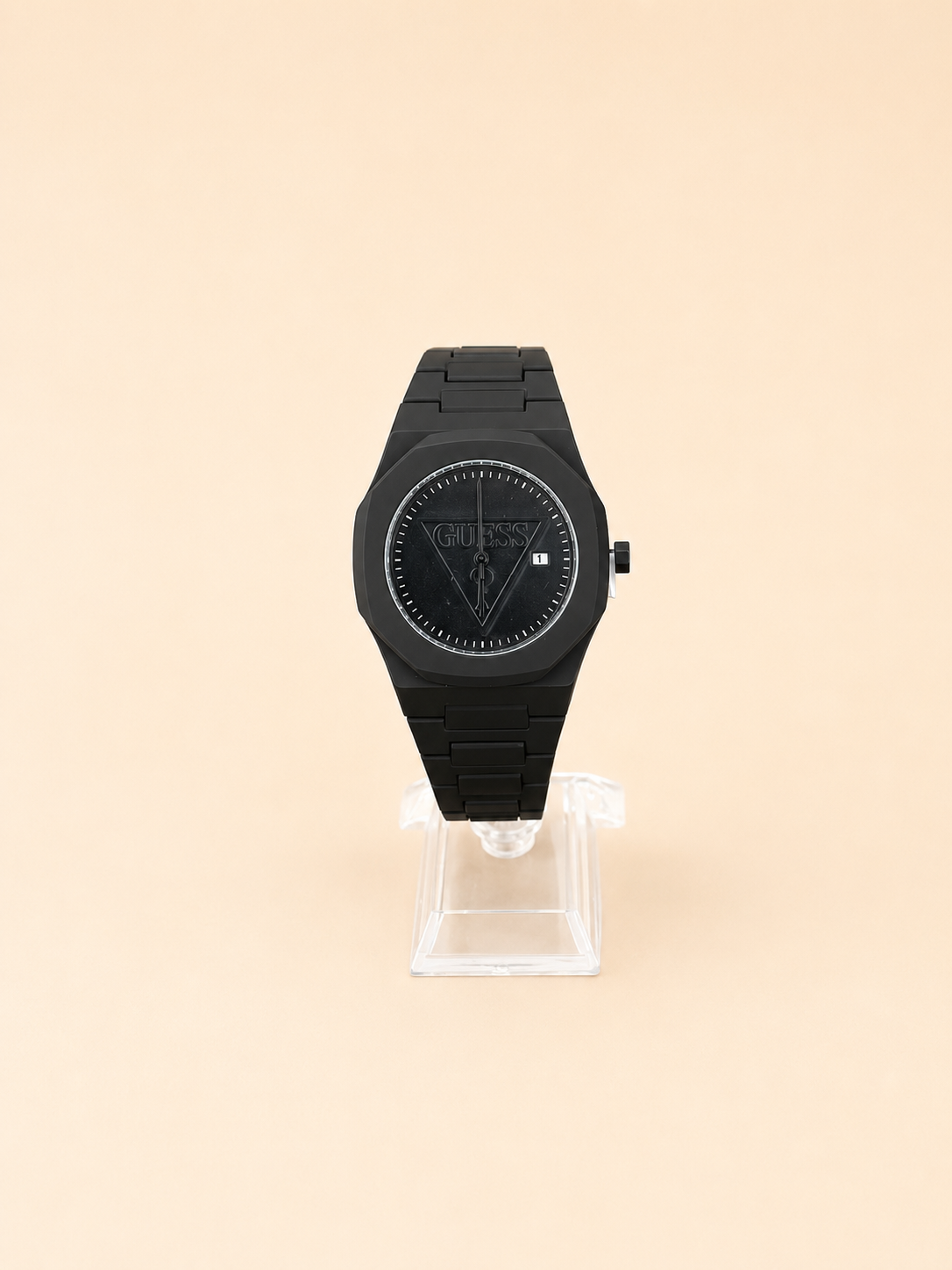 RELOJ GUESS NEGRO CÍRCULO