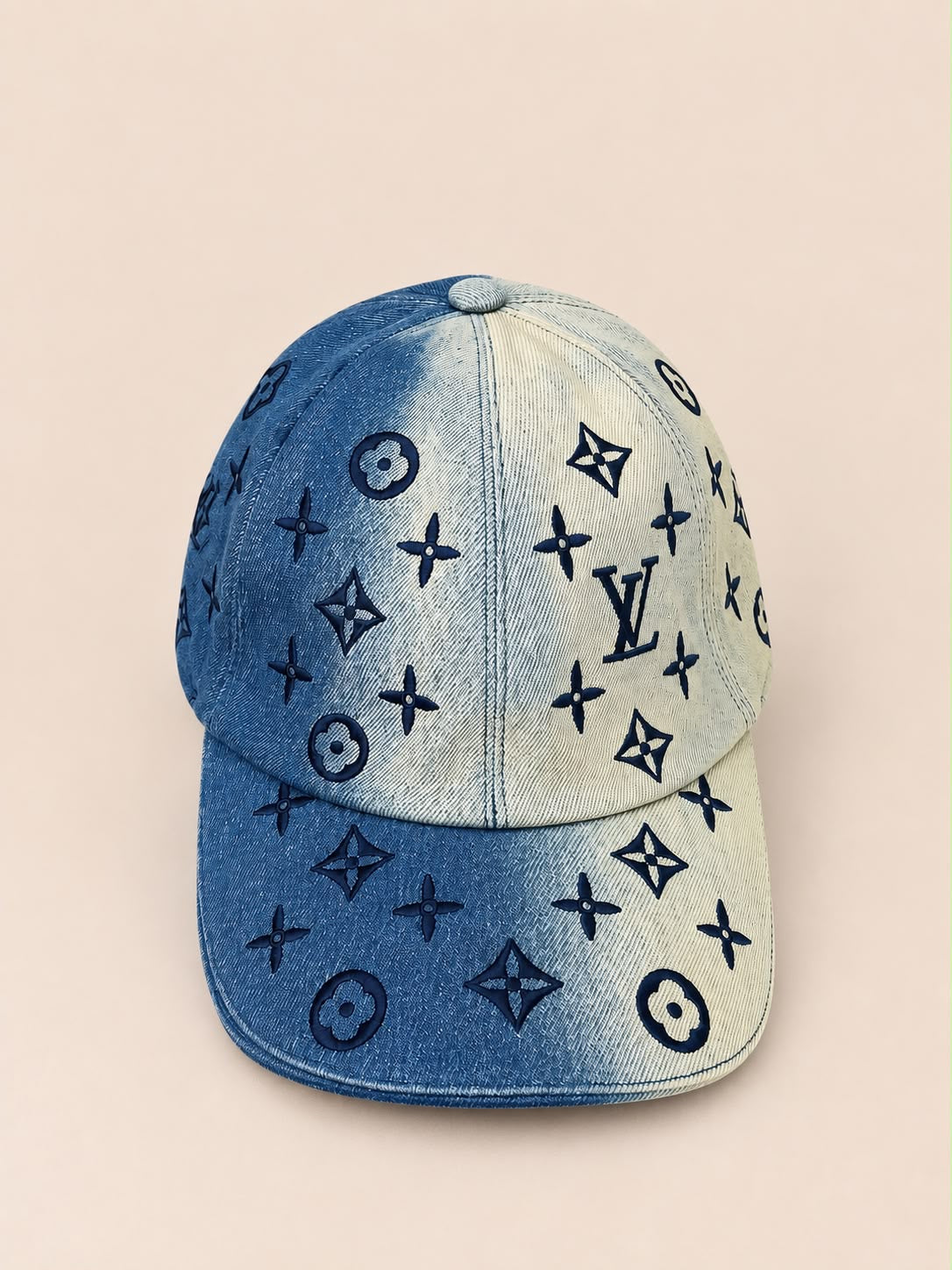 GORRA LV AZUL OSCURO CLARO