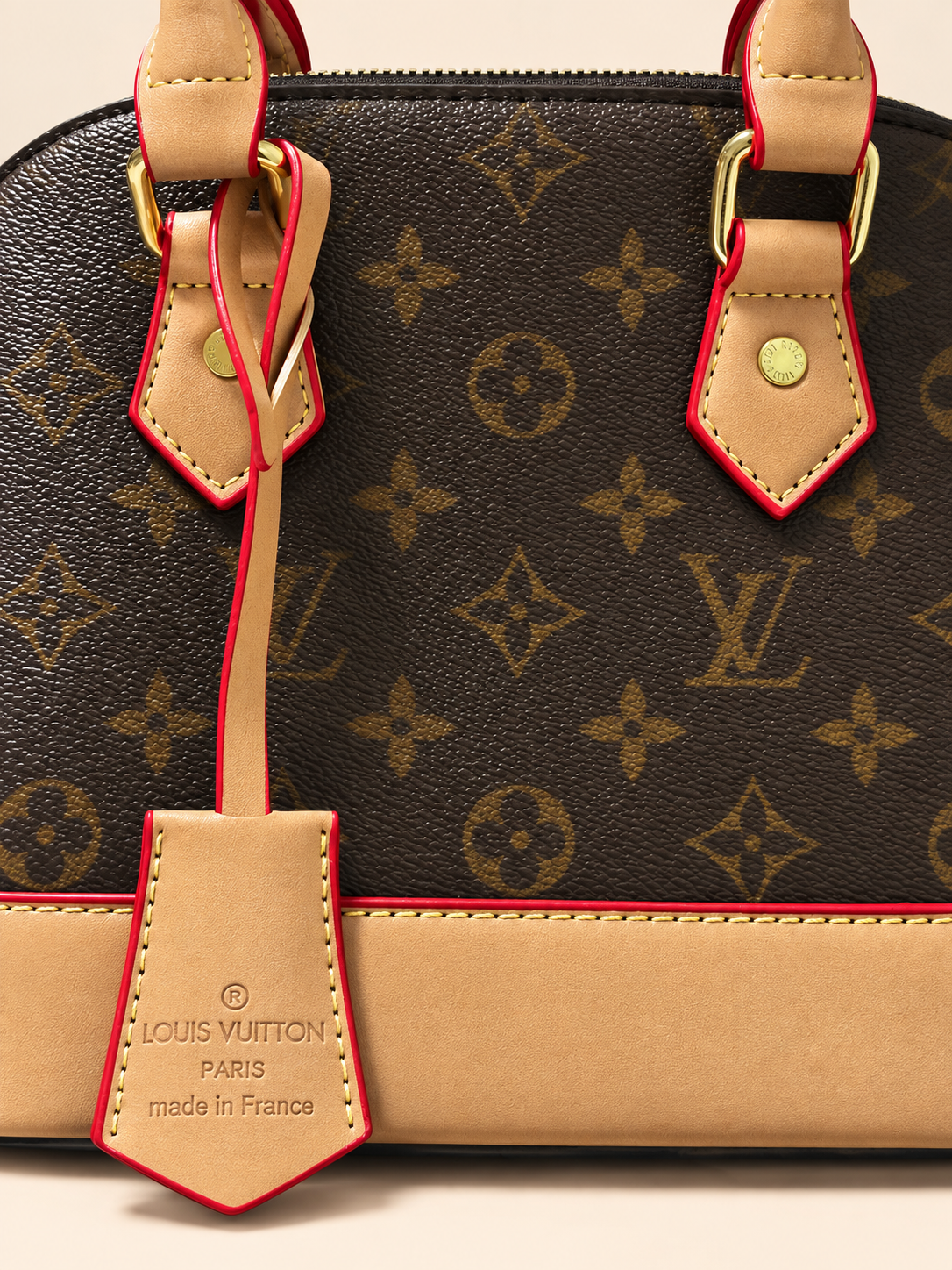 BOLSO DE MANO LV CAFÉ