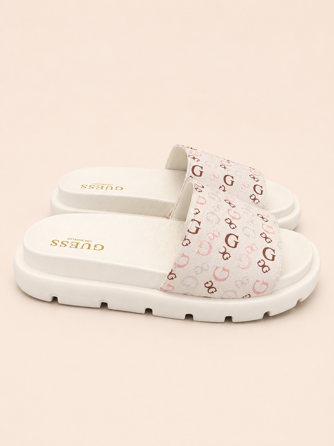 CHANCLAS GUESS BLANCAS