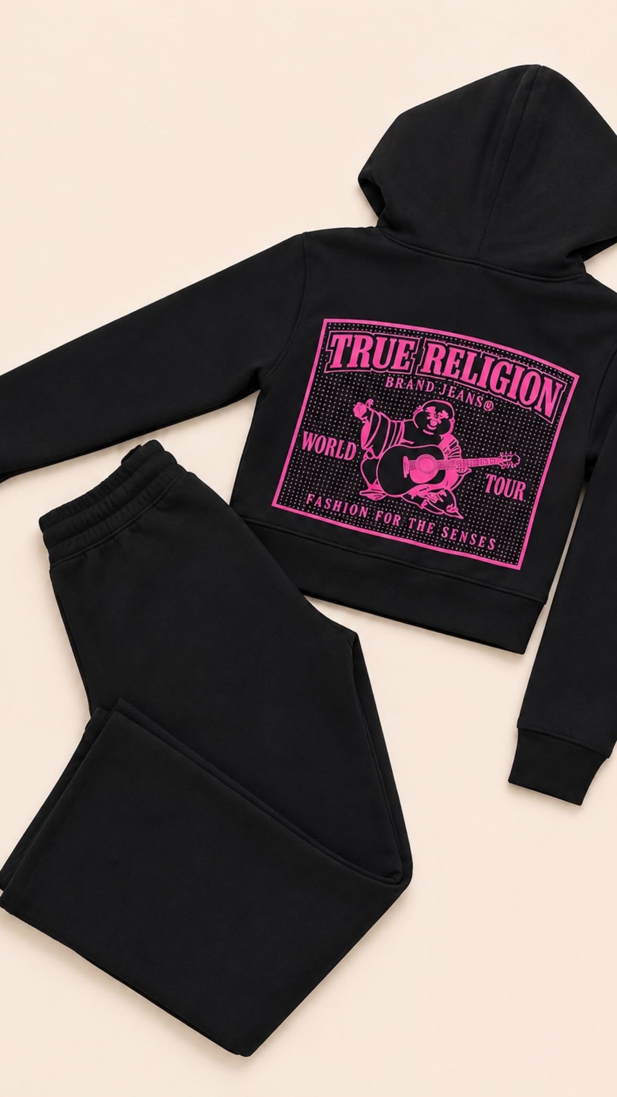 CONJUNTO TRUE NEGRO MORADO
