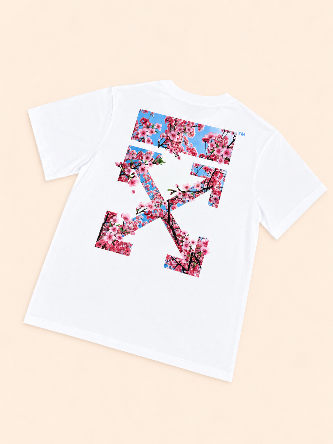 BLUSON OFF WHITE BLANCO FLOR