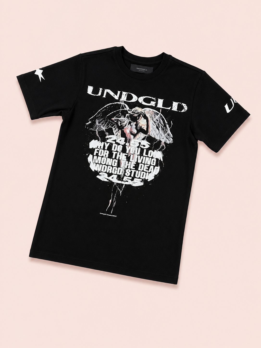 BLUSON UNDERGOLD NEGRO ANGEL