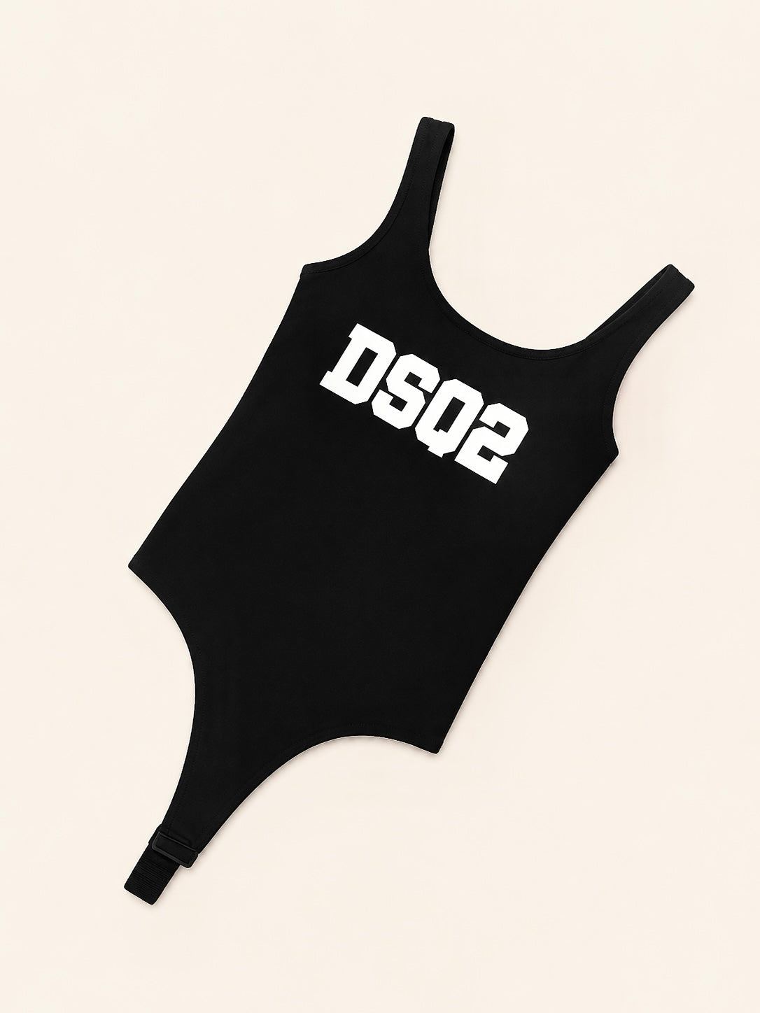 BODY DSQUARED NEGRO LETRAS