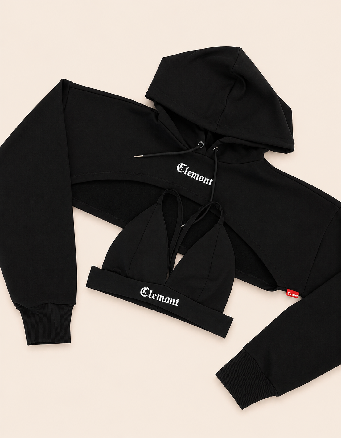 BUZO TOP CLEMONT NEGRO