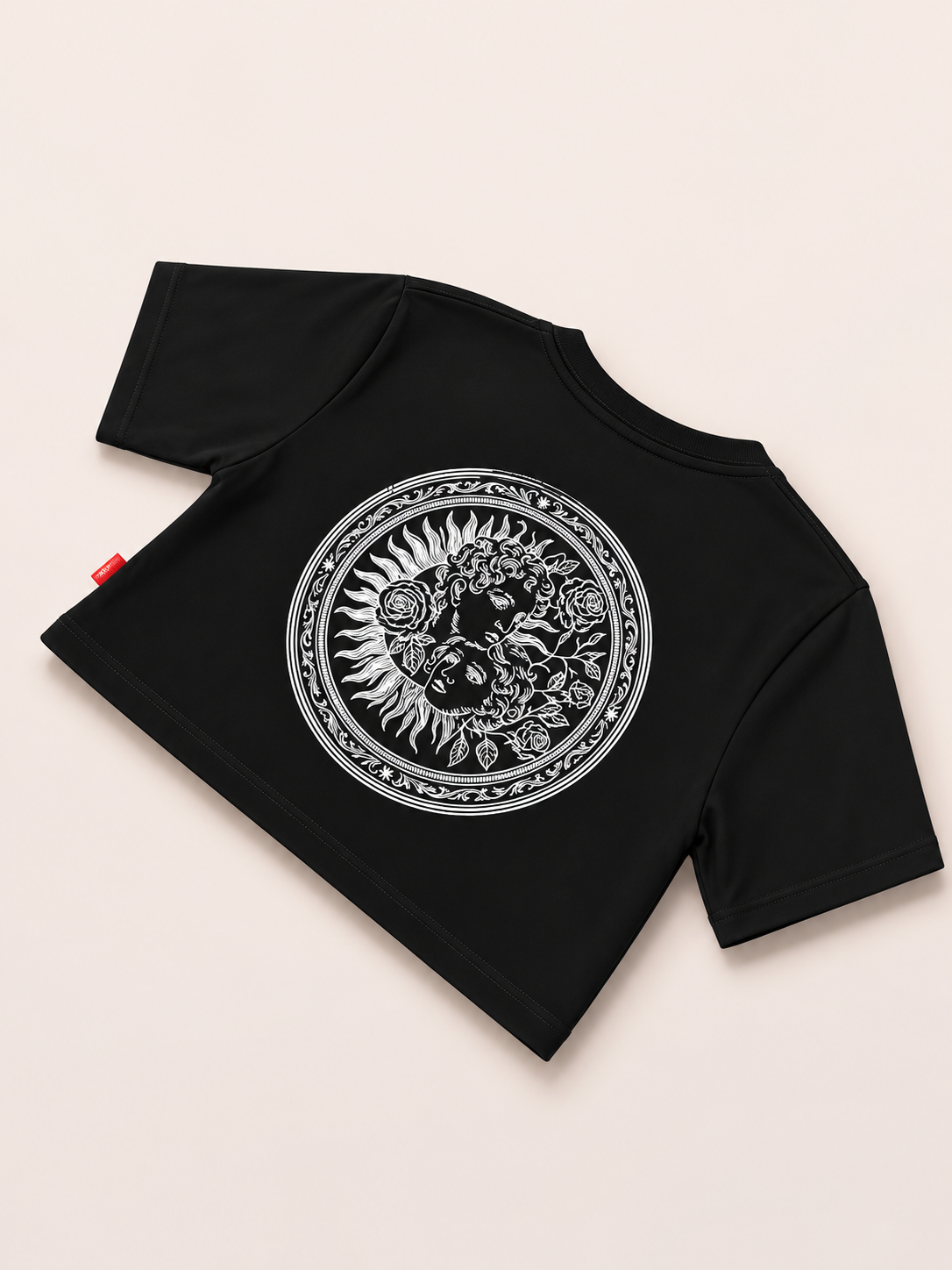 CAMISA CLEMONT NEGRA ÁNGEL ROSA