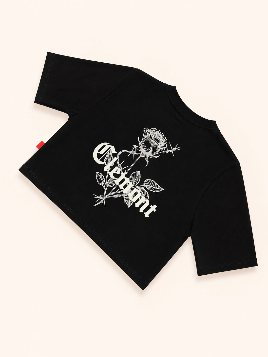 CAMISA CLEMONT NEGRA ROSA BLANCA