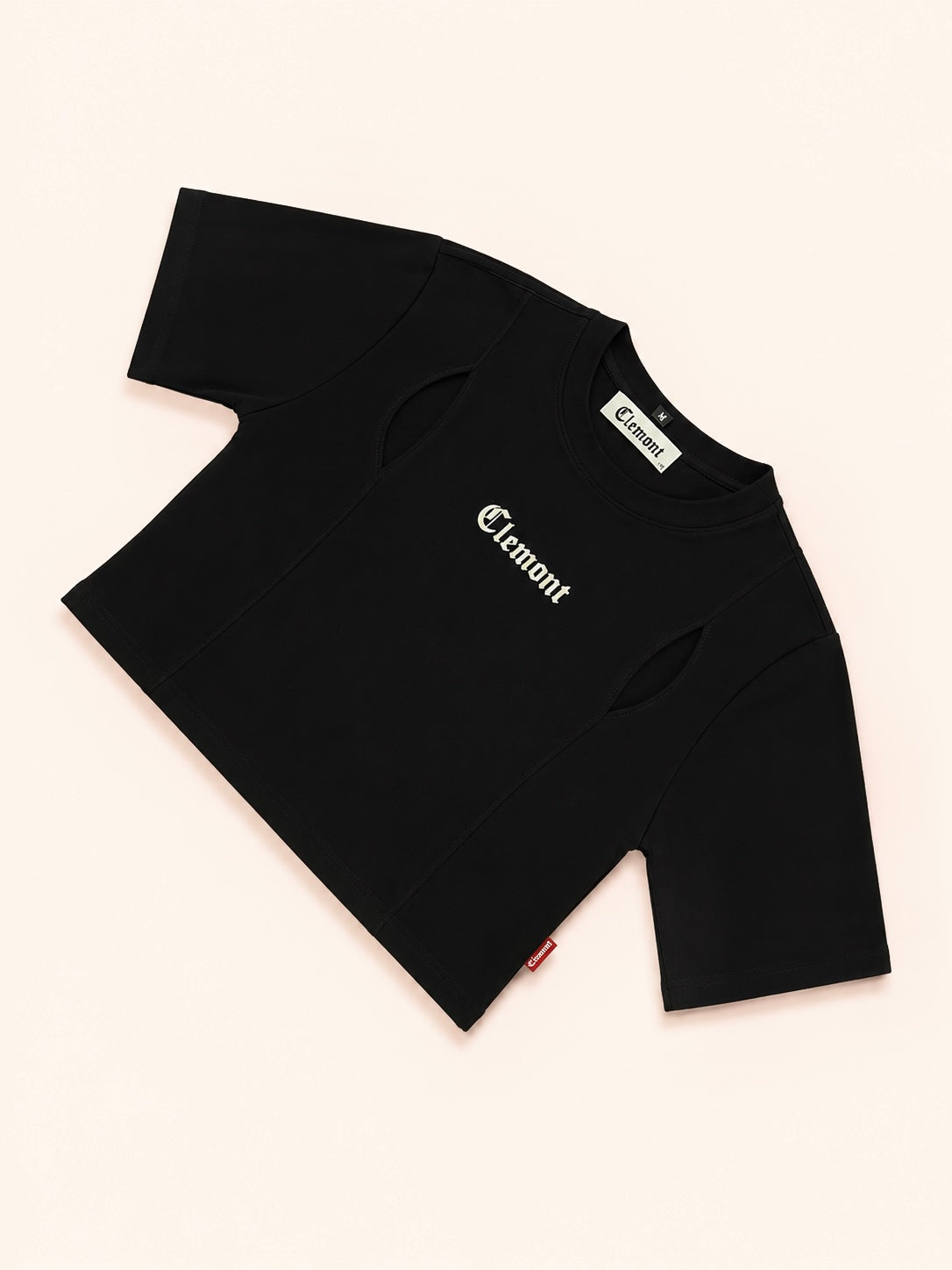 CAMISA CLEMONT NEGRA ROSA BLANCA