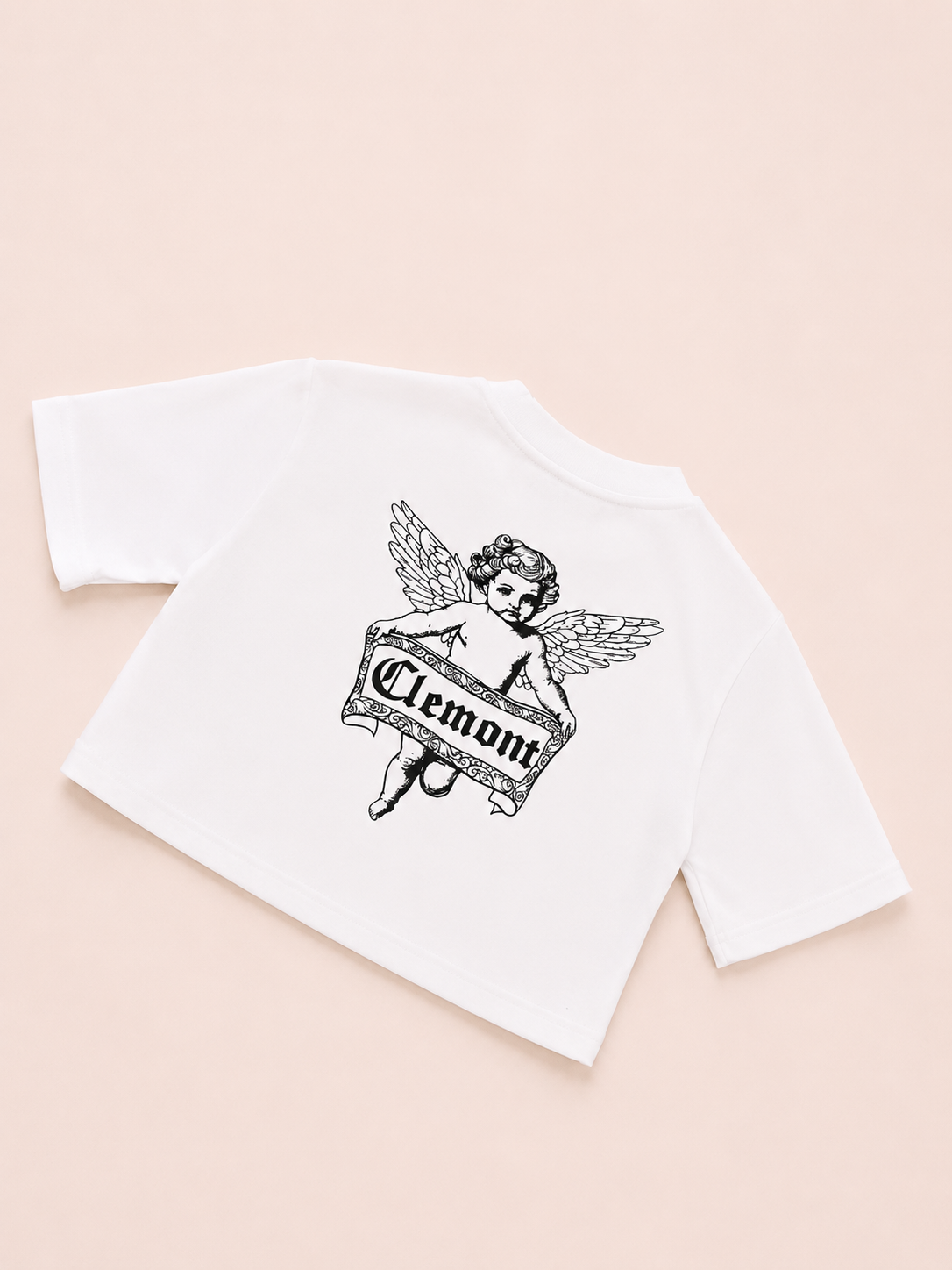 CAMISA CLEMONT BLANCA ANGEL LETRERO