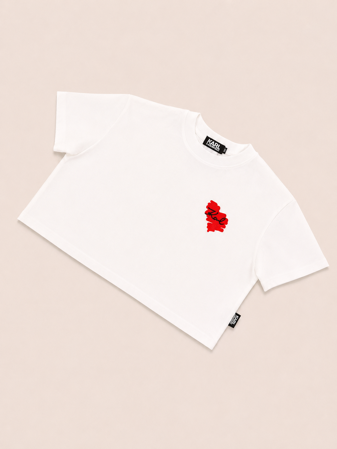 CAMISA KARL BLANCA CORAZÓN