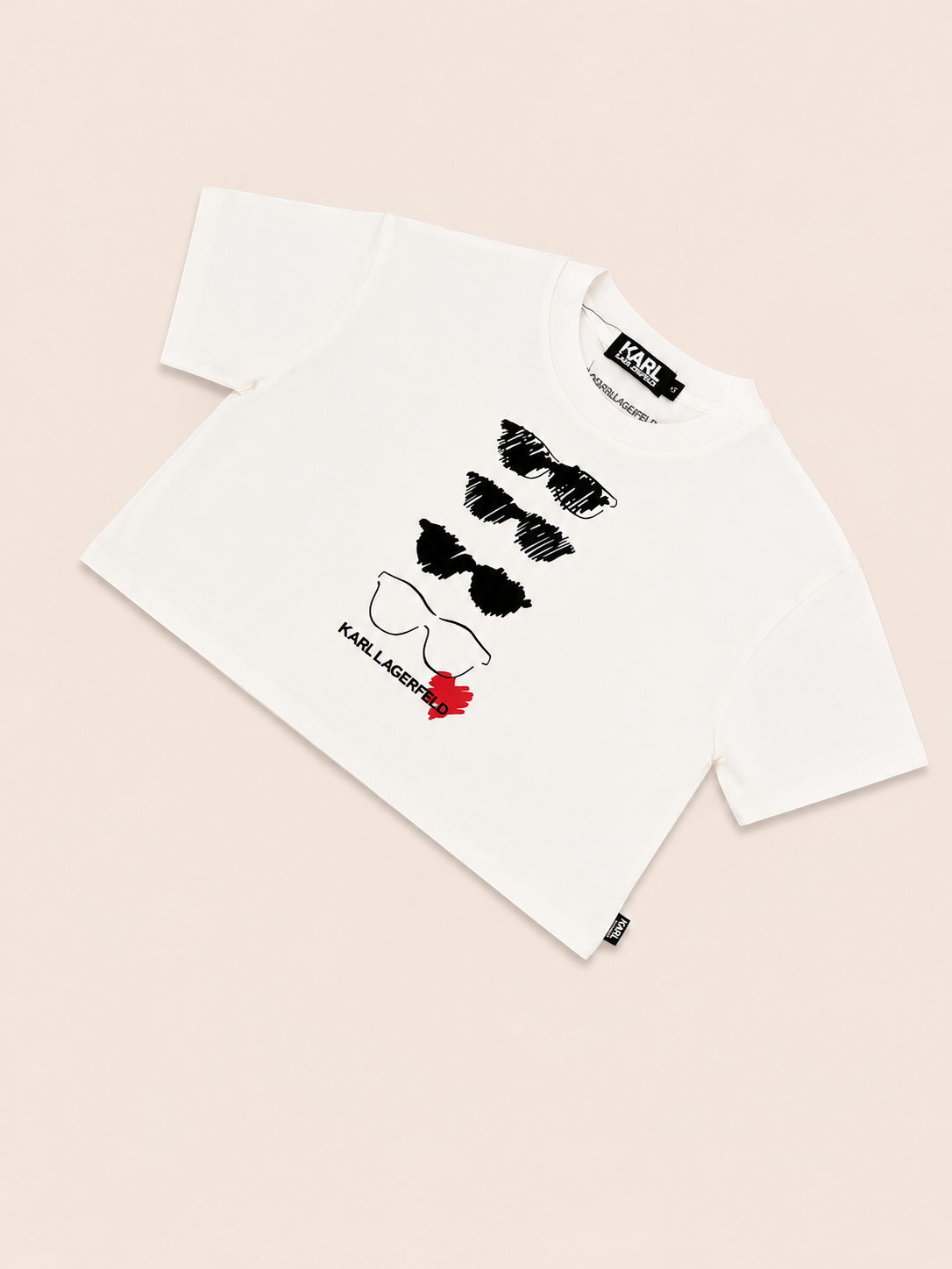 CAMISA KARL BLANCA GAFAS