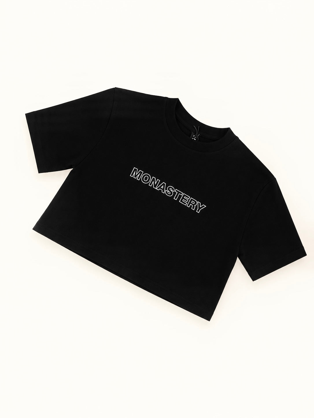 CAMISA MONASTERY NEGRA LETRAS