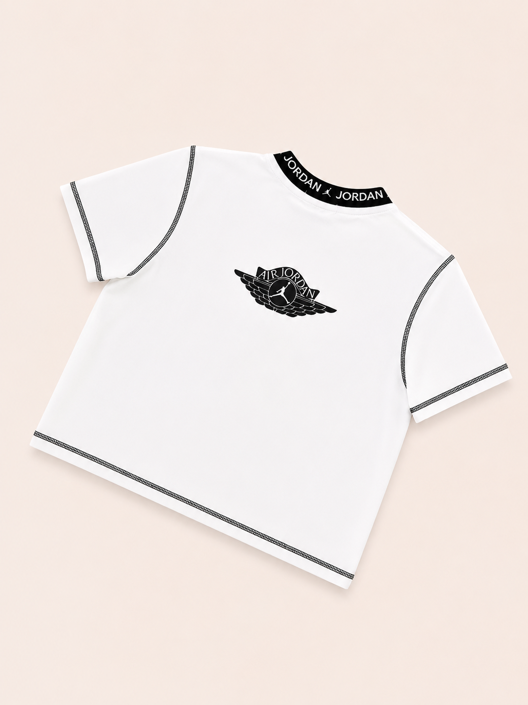 CAMISA JORDAN BLANCA CUELLO