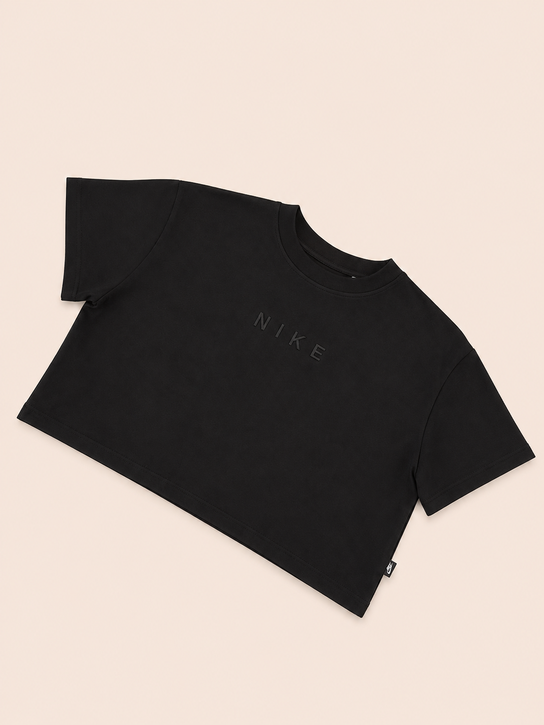 CAMISA NIKE NEGRA LETRAS