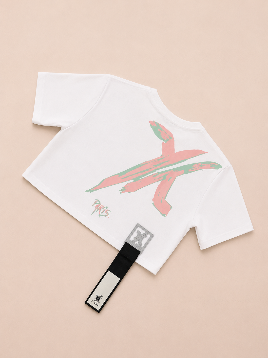 CAMISA Y/OUT BLANCA Y ROSADA