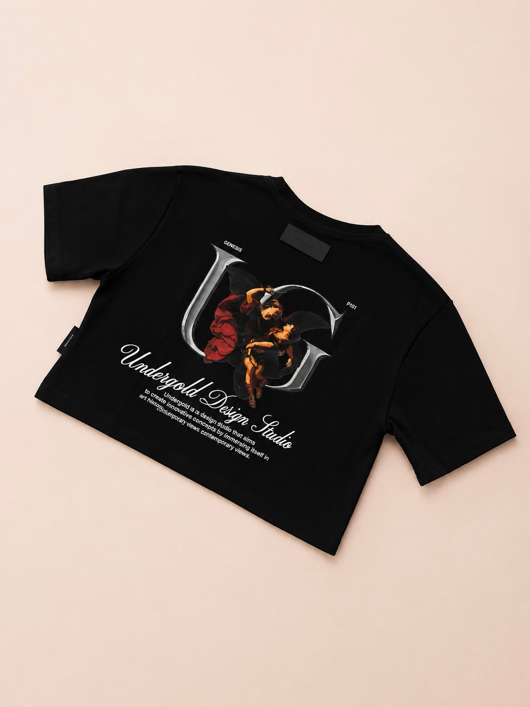 CAMISA UNDERGOLD NEGRA ARCÁNGEL