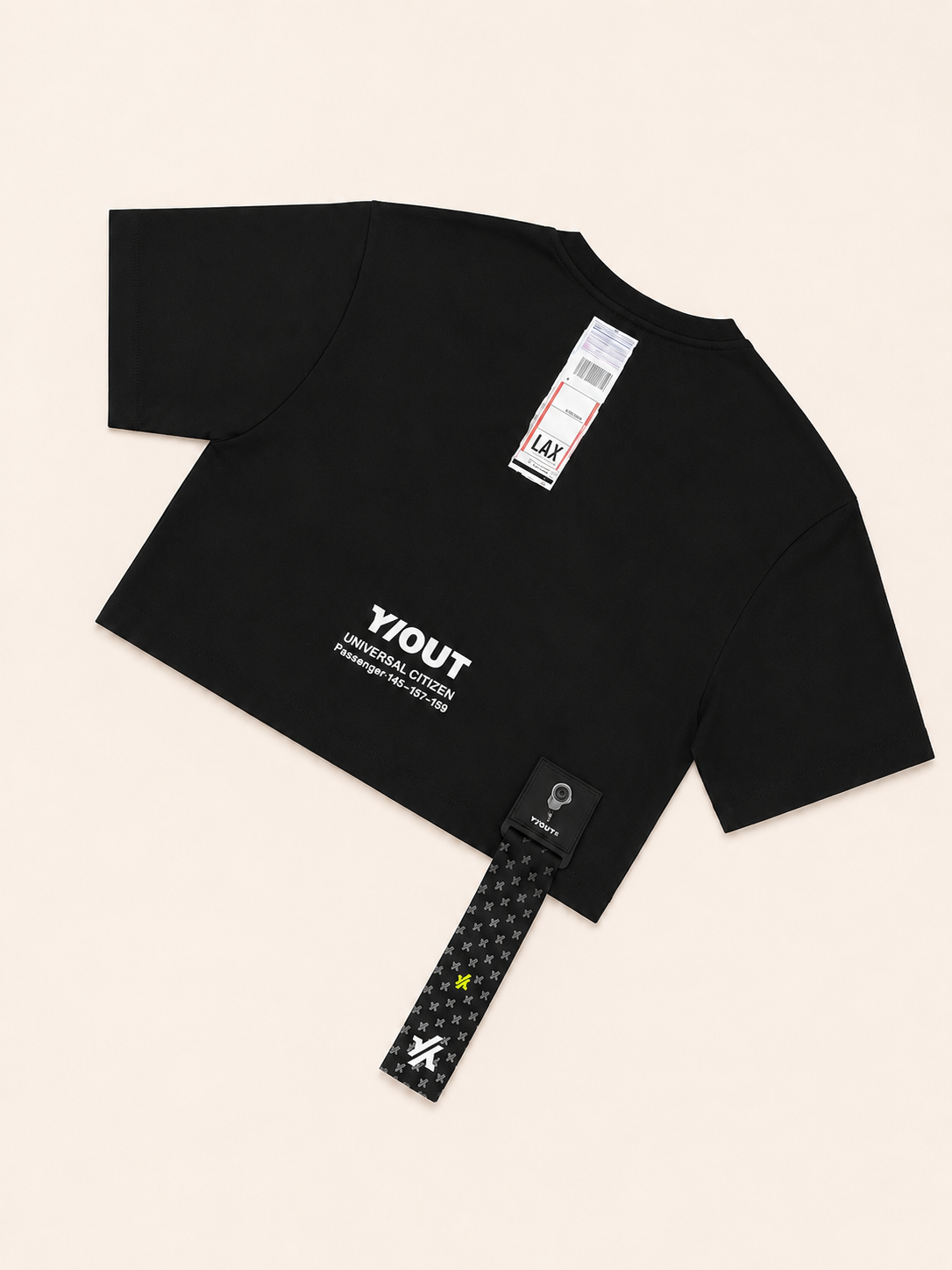 CAMISA Y/OUT NEGRA UNIVERSAL