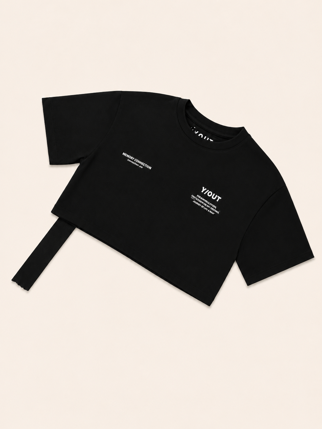 CAMISA Y/OUT NEGRA UNIVERSAL