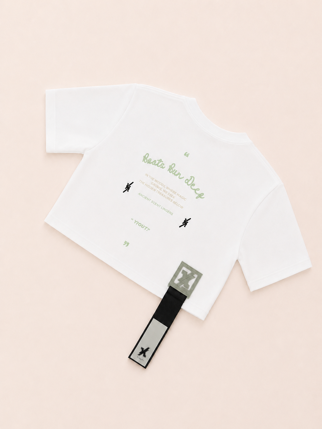 CAMISA Y/OUT BLANCA VERDE