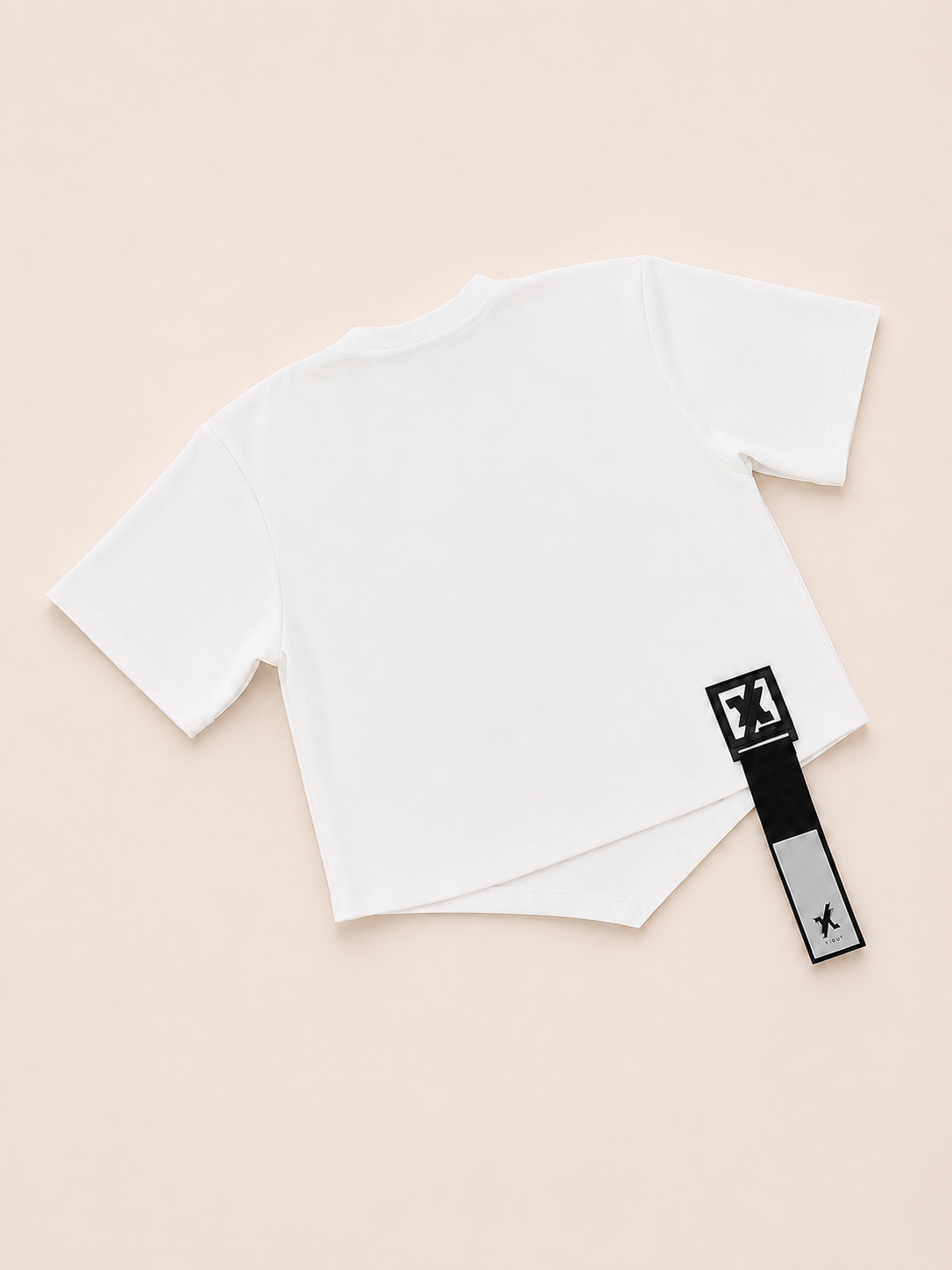 CAMISA Y/OUT BLANCA CAFÉ