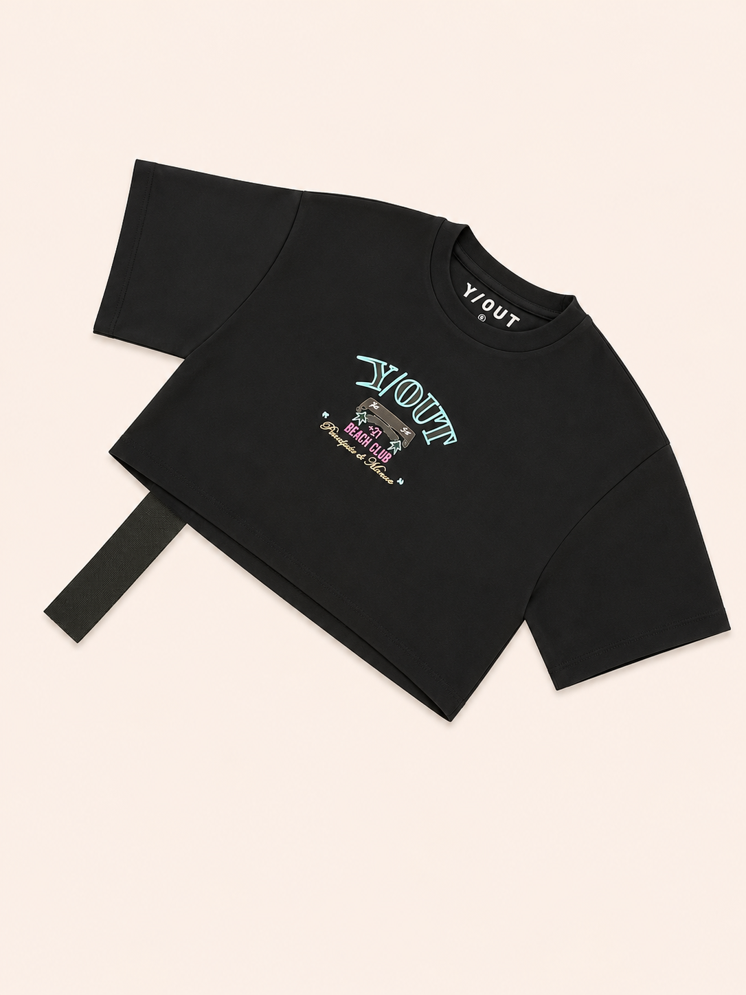 CAMISA Y/OUT NEGRA PALMERA
