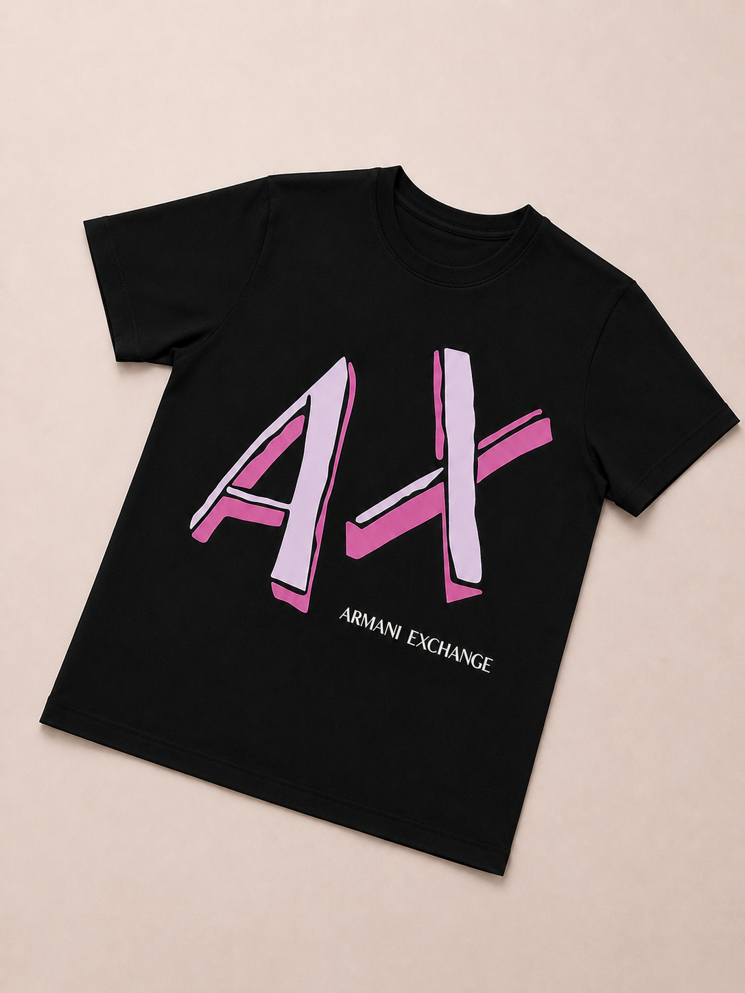 CAMISA ARMANI LARGA NEGRA