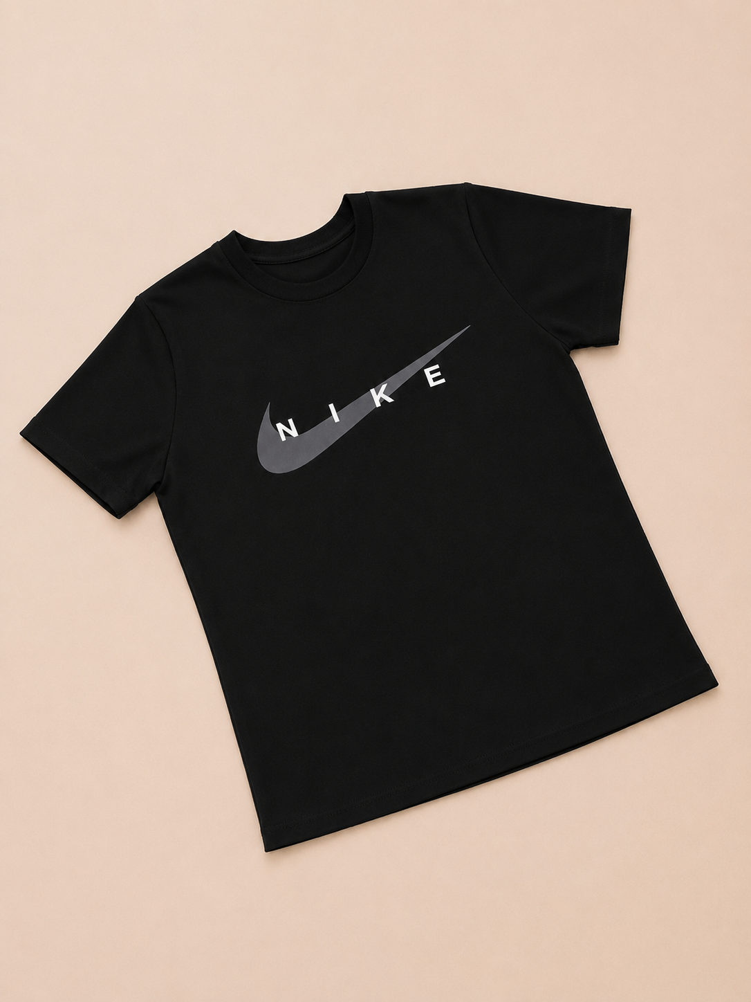 CAMISA NIKE LARGA NEGRA