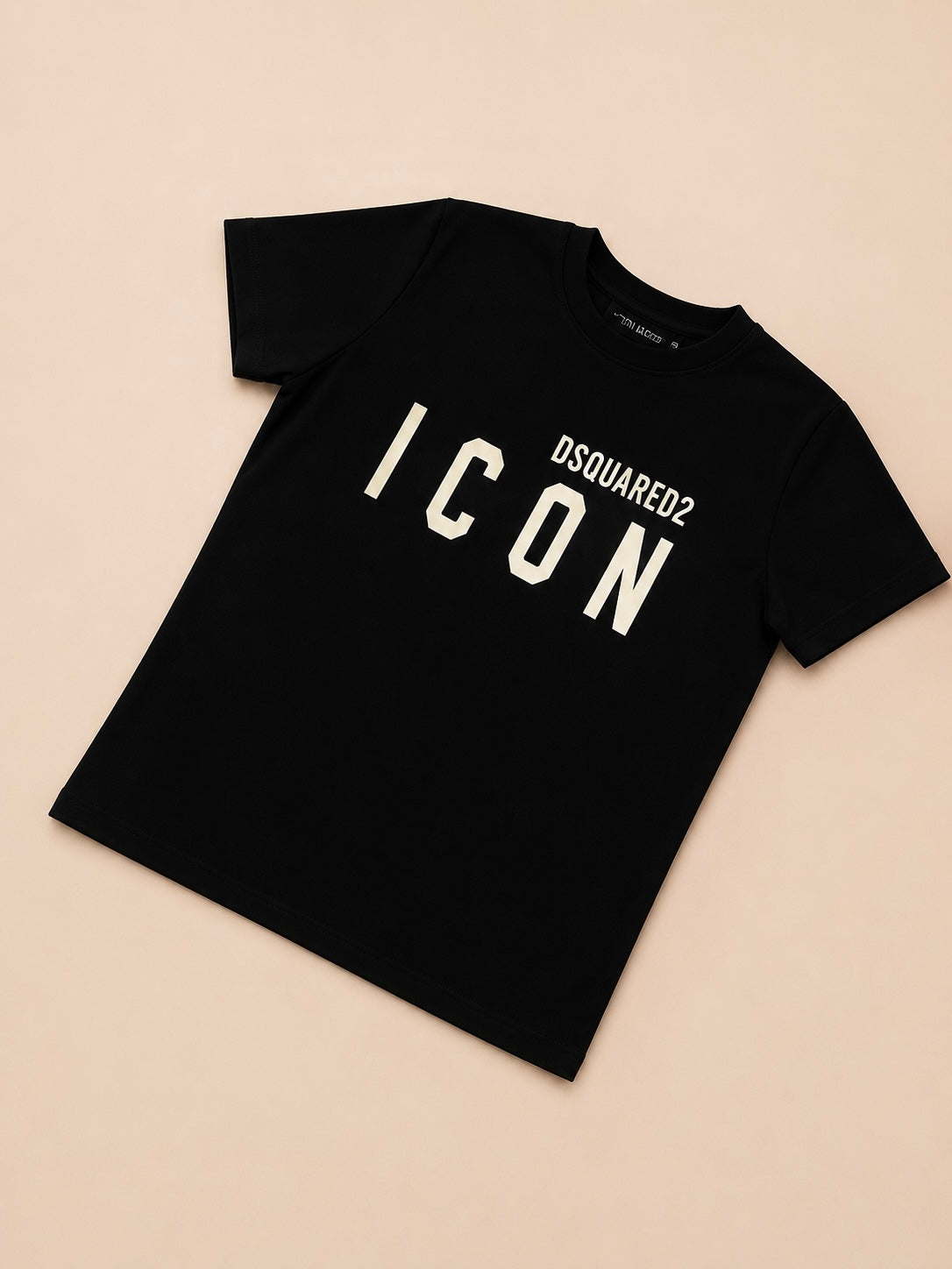 CAMISA DSQUARED LARGA NEGRA