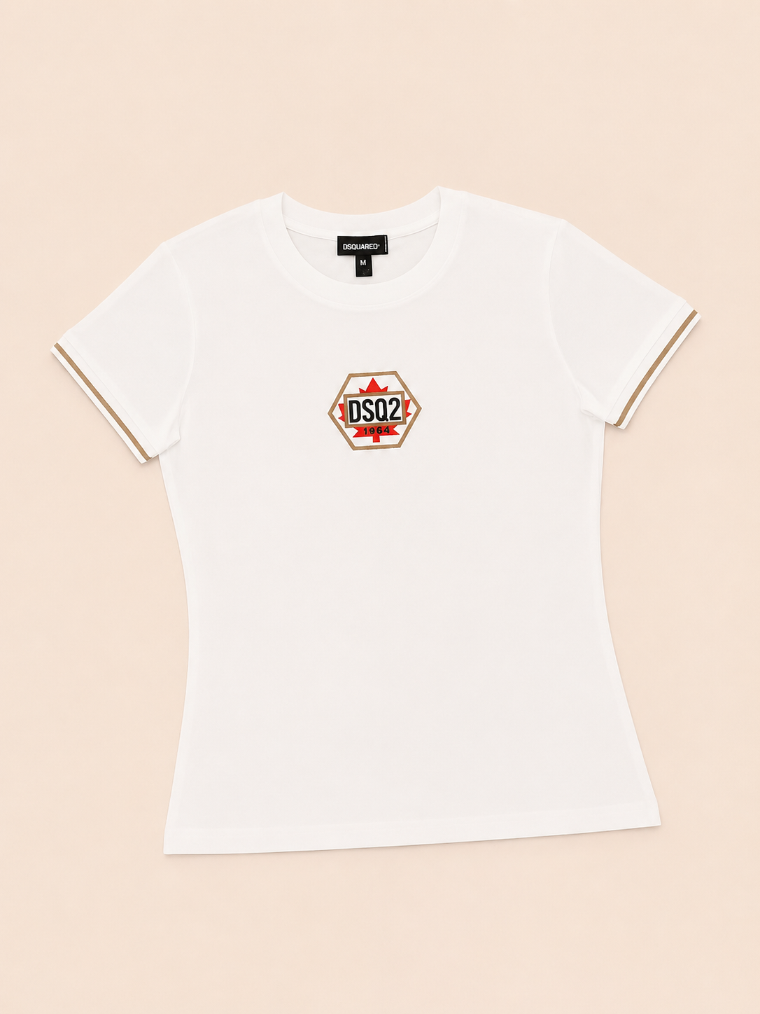 CAMISA DSQUARED LARGA BLANCA MATA