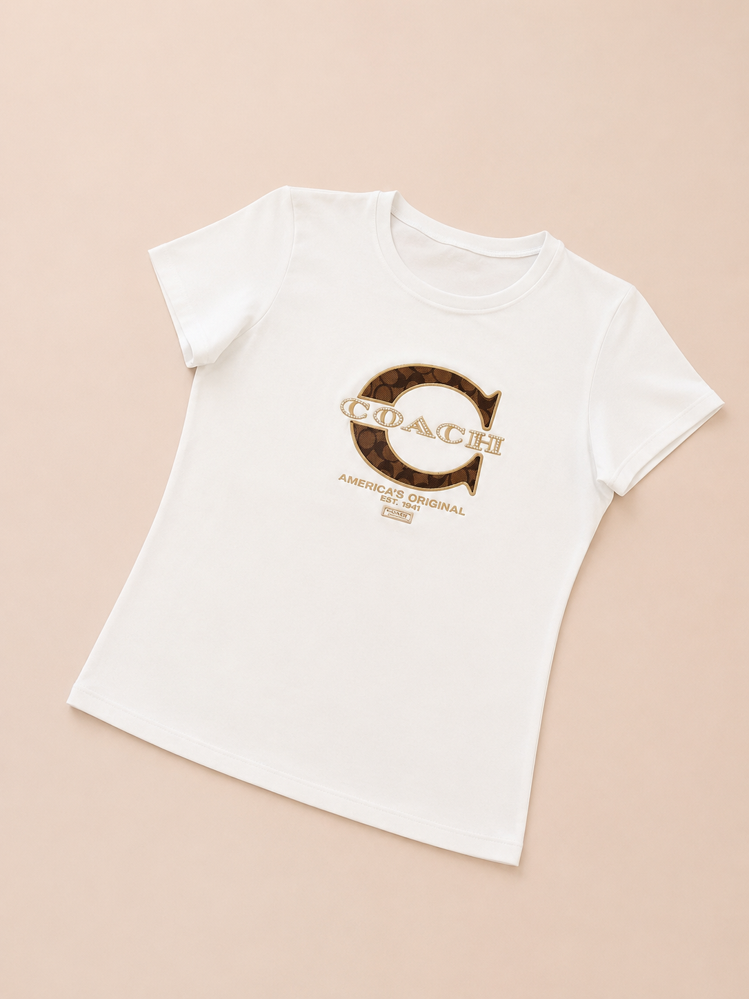 CAMISA COACH LARGA BLANCA