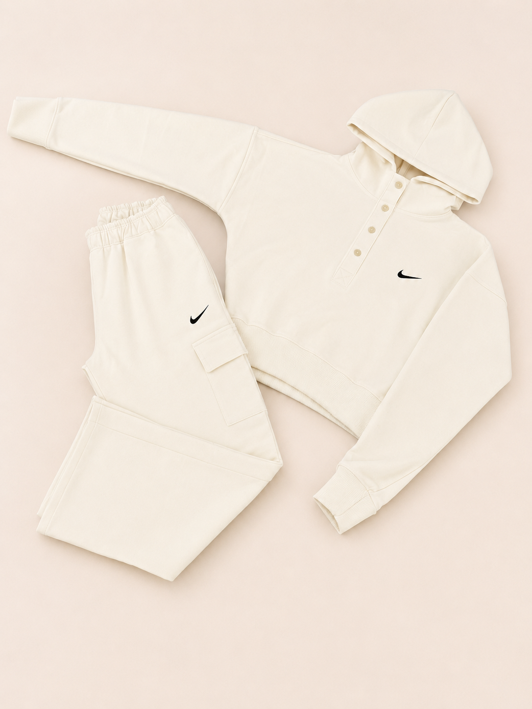 CONJUNTO NIKE BLANCO BOTONES